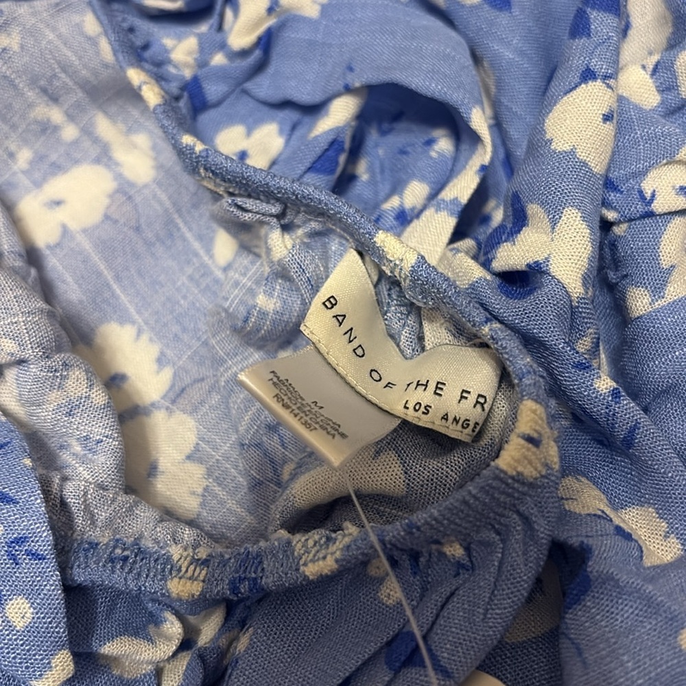 048 NWT Band of the Free Blue Floral Dress - Picture 9 of 9